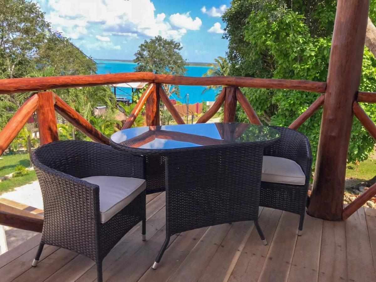 Hotel Pancho Villas Bacalar - Free Bikes And Paddles Exterior foto